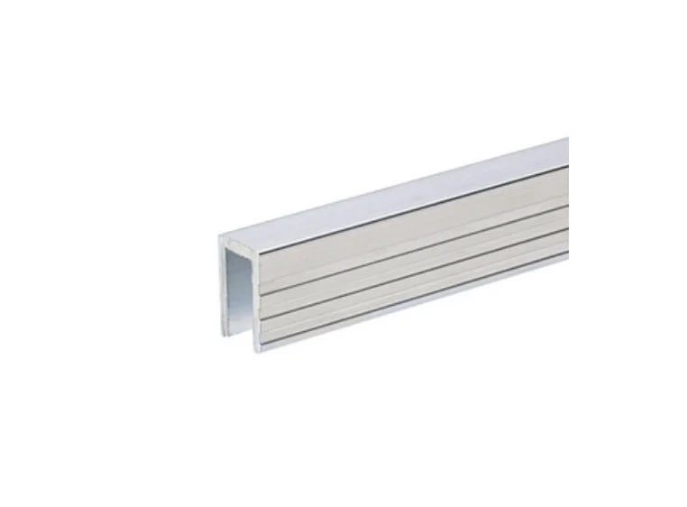 Adam Hall Hardware 6200 - Aluminium Capping Channel for 7 mm *Pris per meter 
